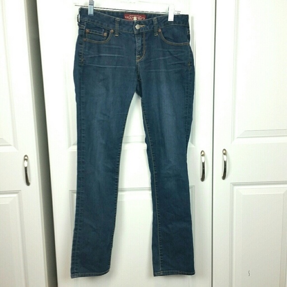 Lucky Lola Straight Jeans, sz 0/25 - Picture 1 of 7